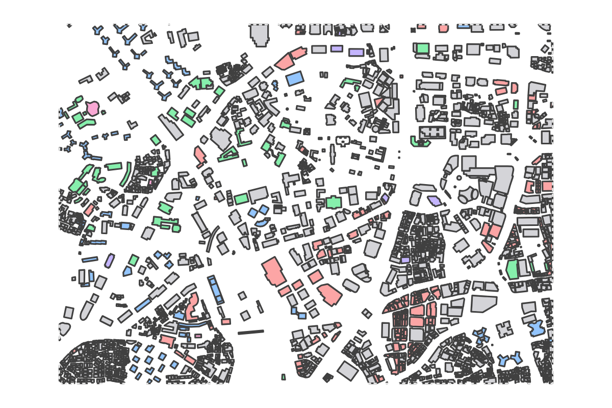 Program breakdown map
