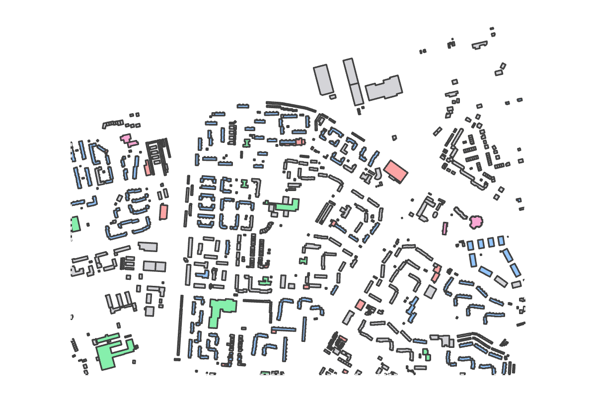 Program breakdown map