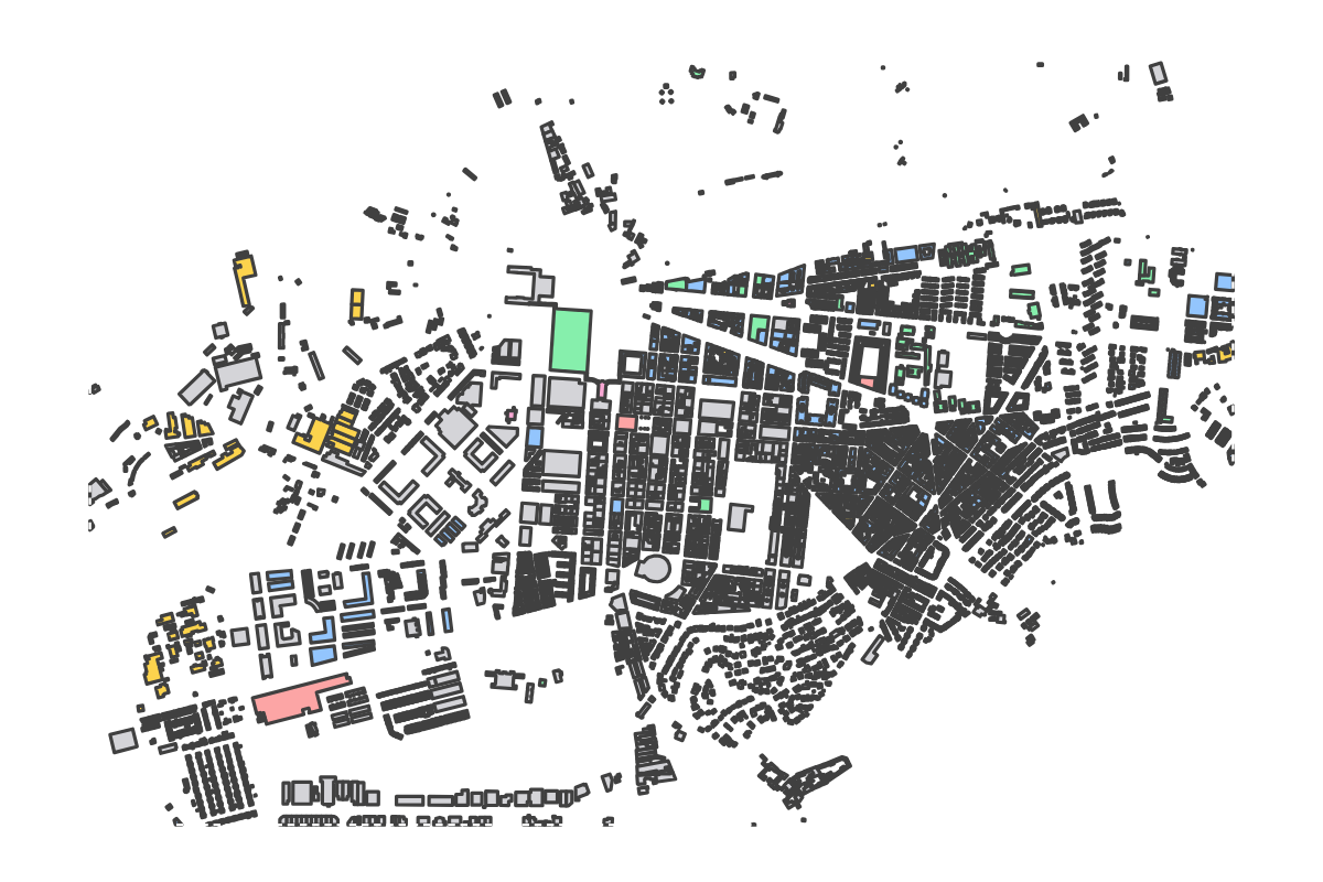 Program breakdown map