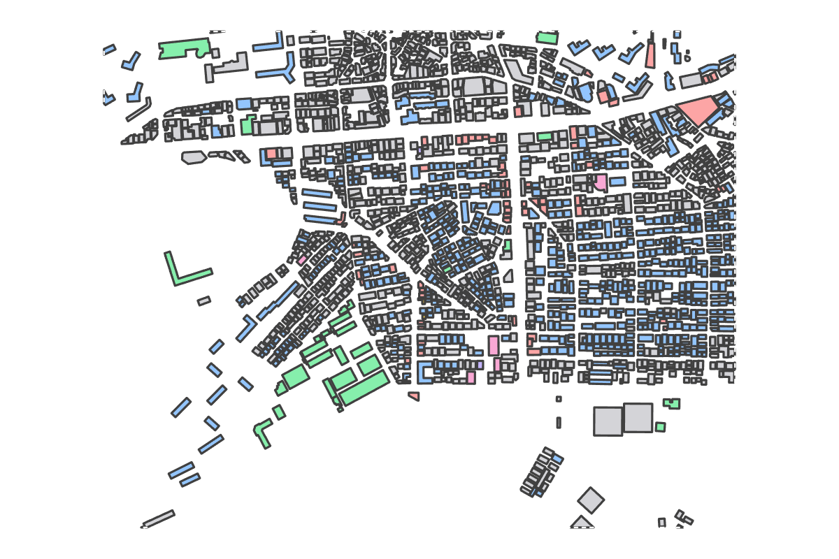 Program breakdown map