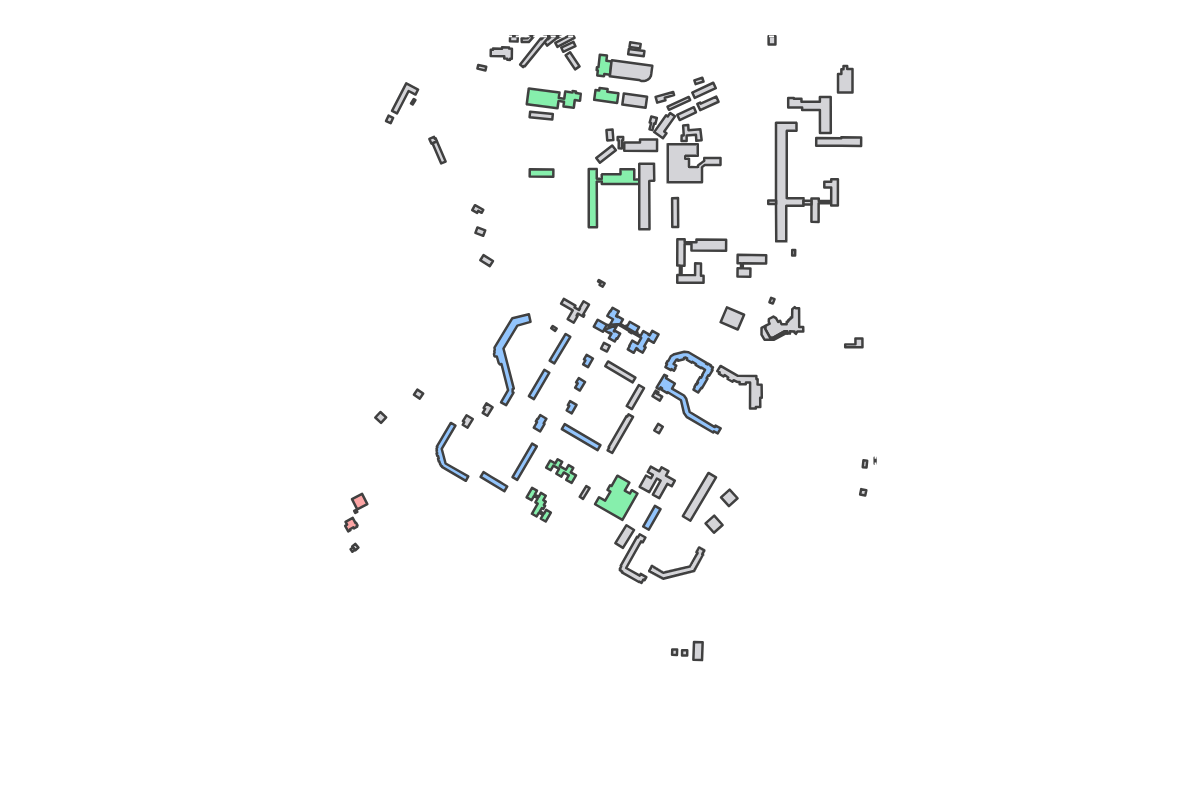 Program breakdown map