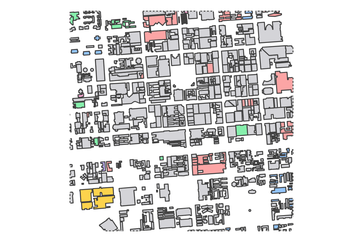 Program breakdown map