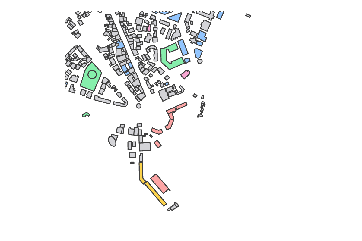 Program breakdown map