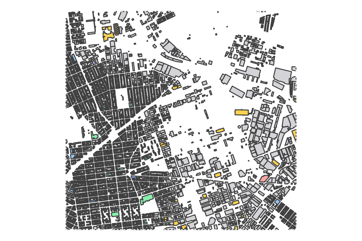 Program breakdown map