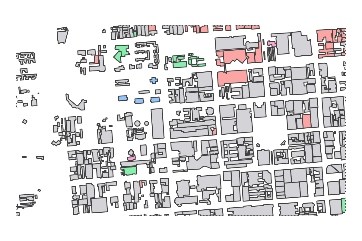 Program breakdown map