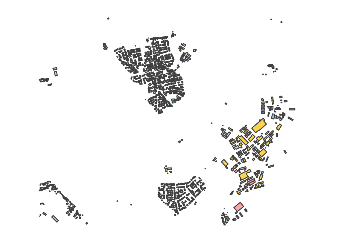 Program breakdown map