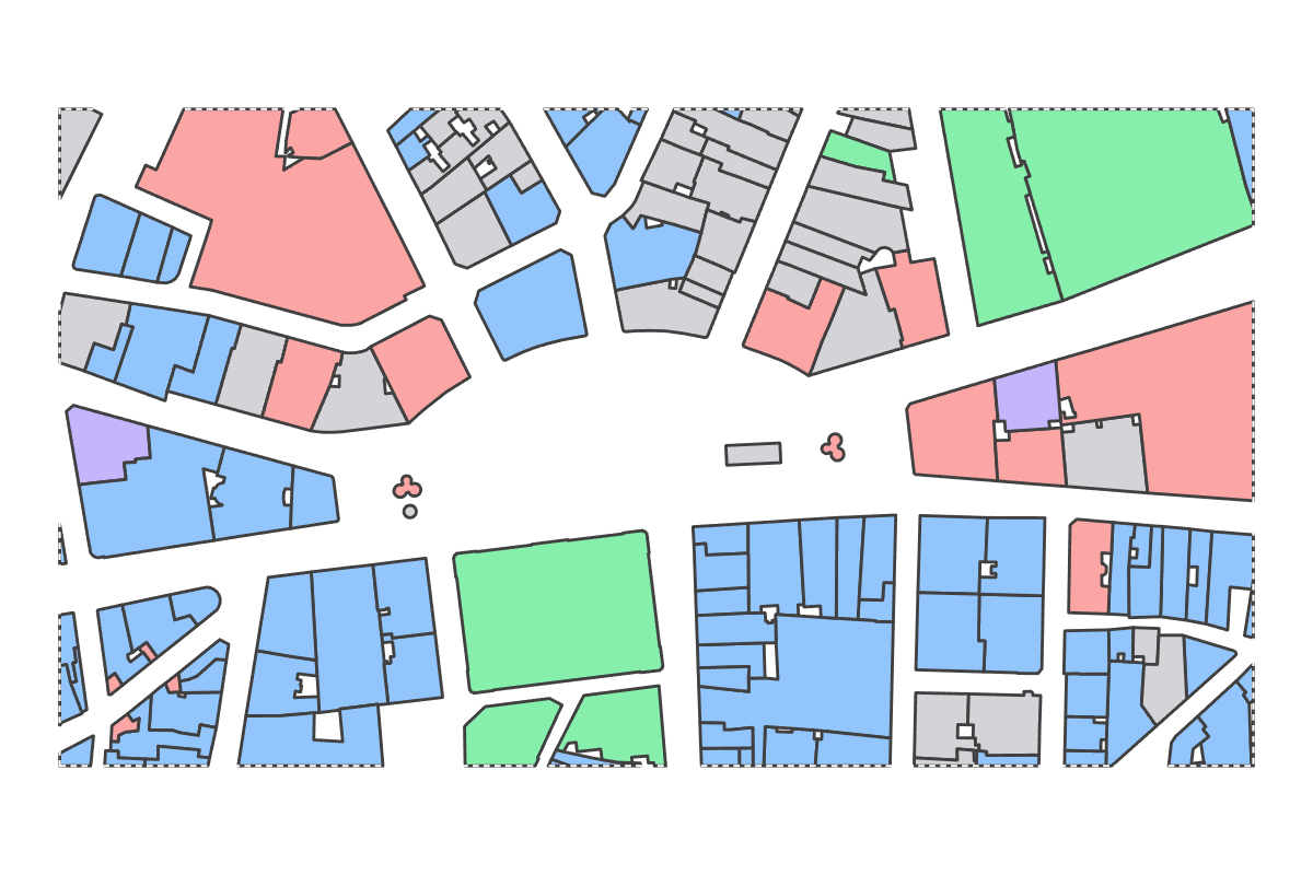 Program breakdown map
