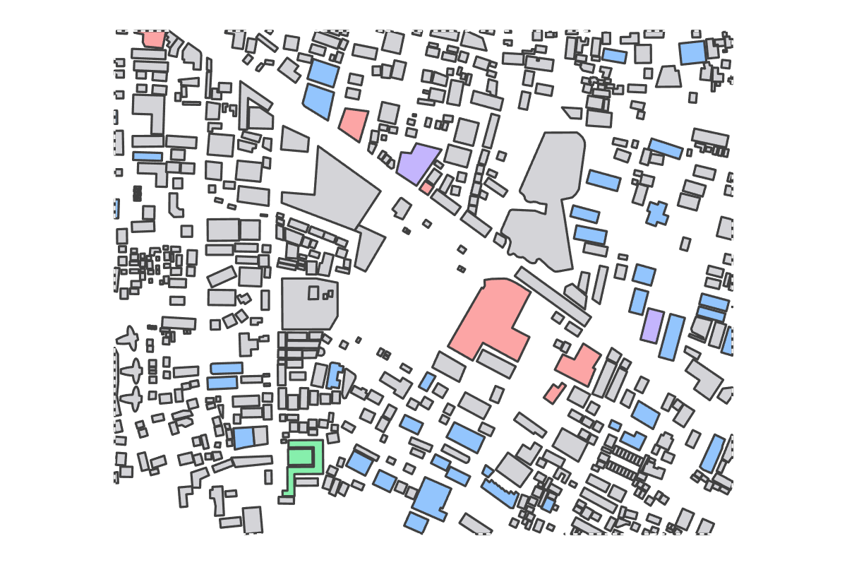 Program breakdown map