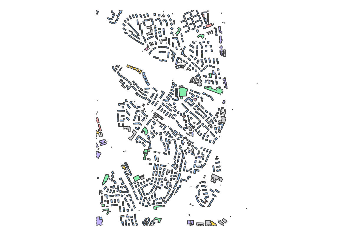 Program breakdown map