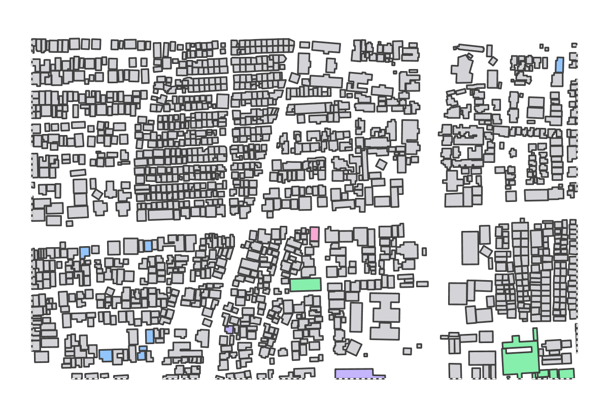 Program breakdown map