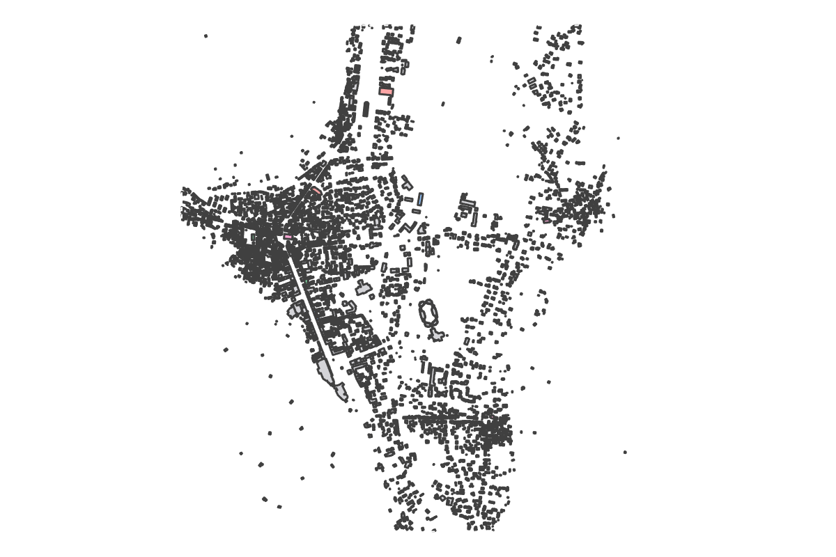 Program breakdown map