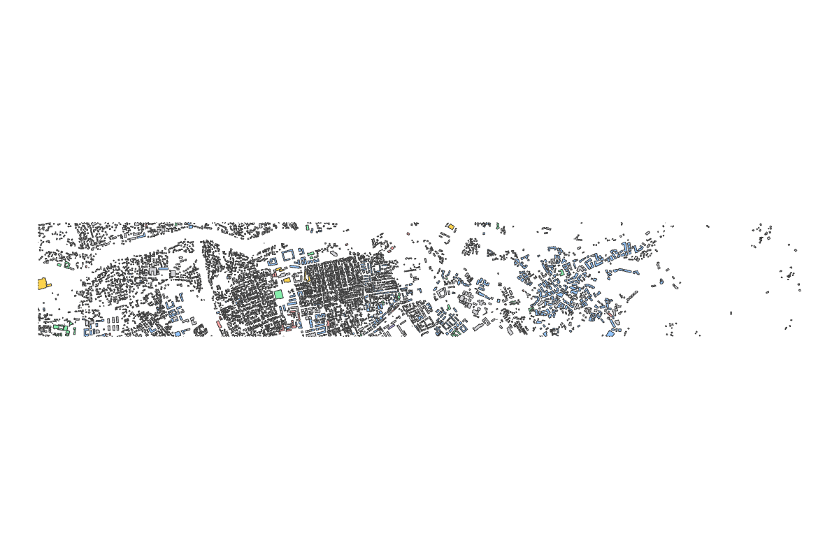 Program breakdown map