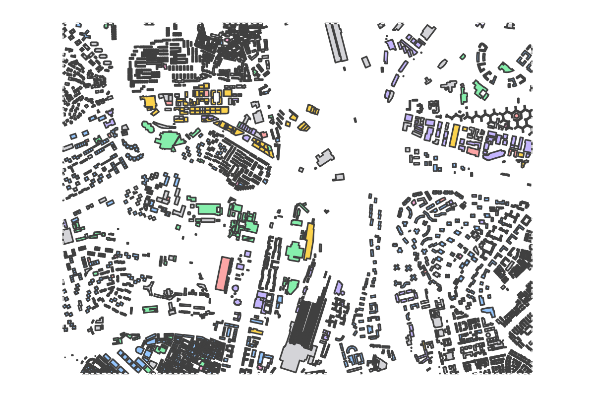 Program breakdown map
