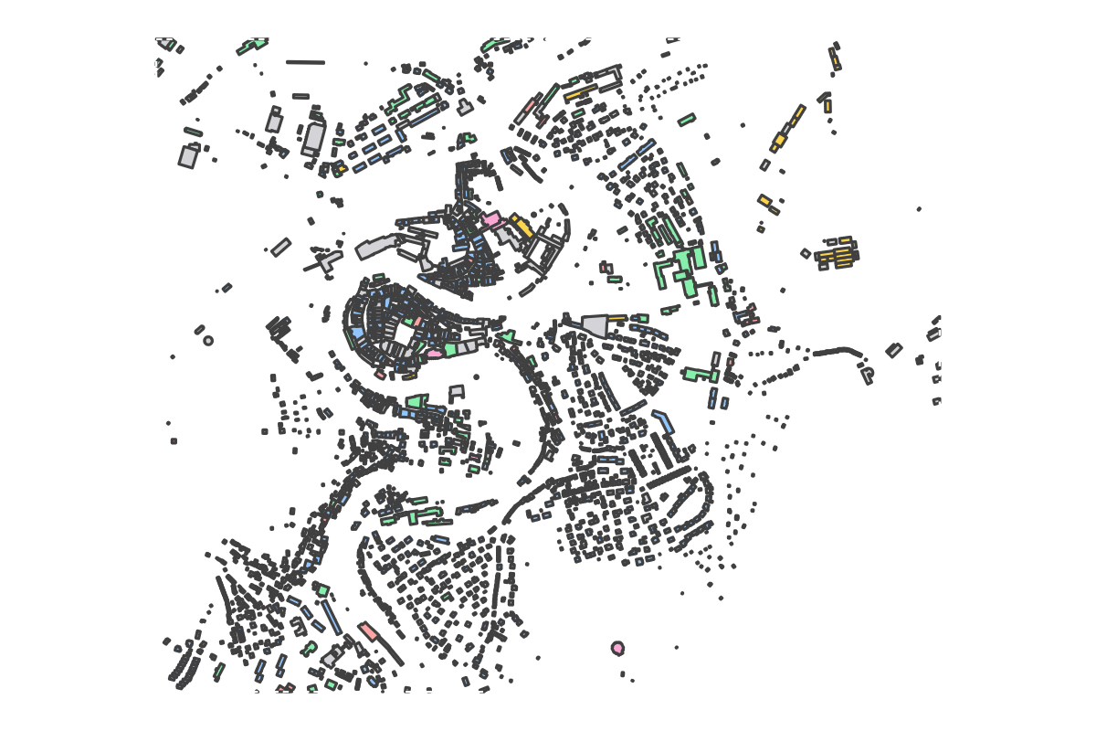 Program breakdown map