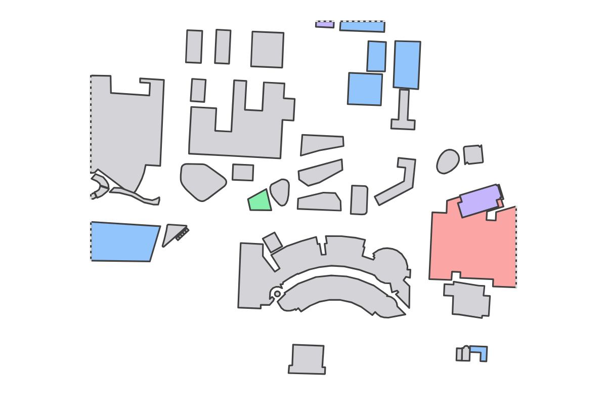 Program breakdown map