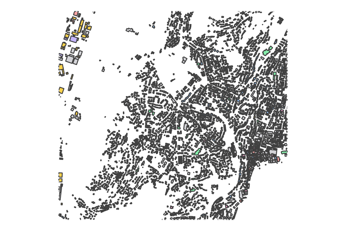 Program breakdown map