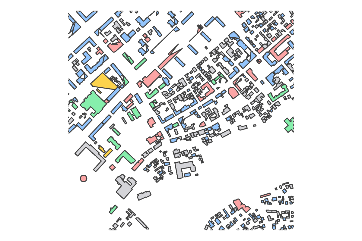 Program breakdown map