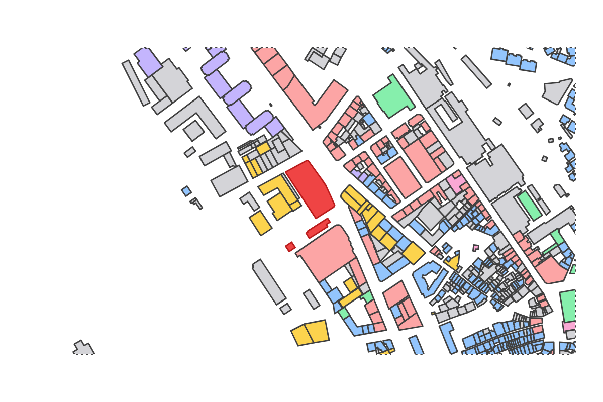 Program breakdown map