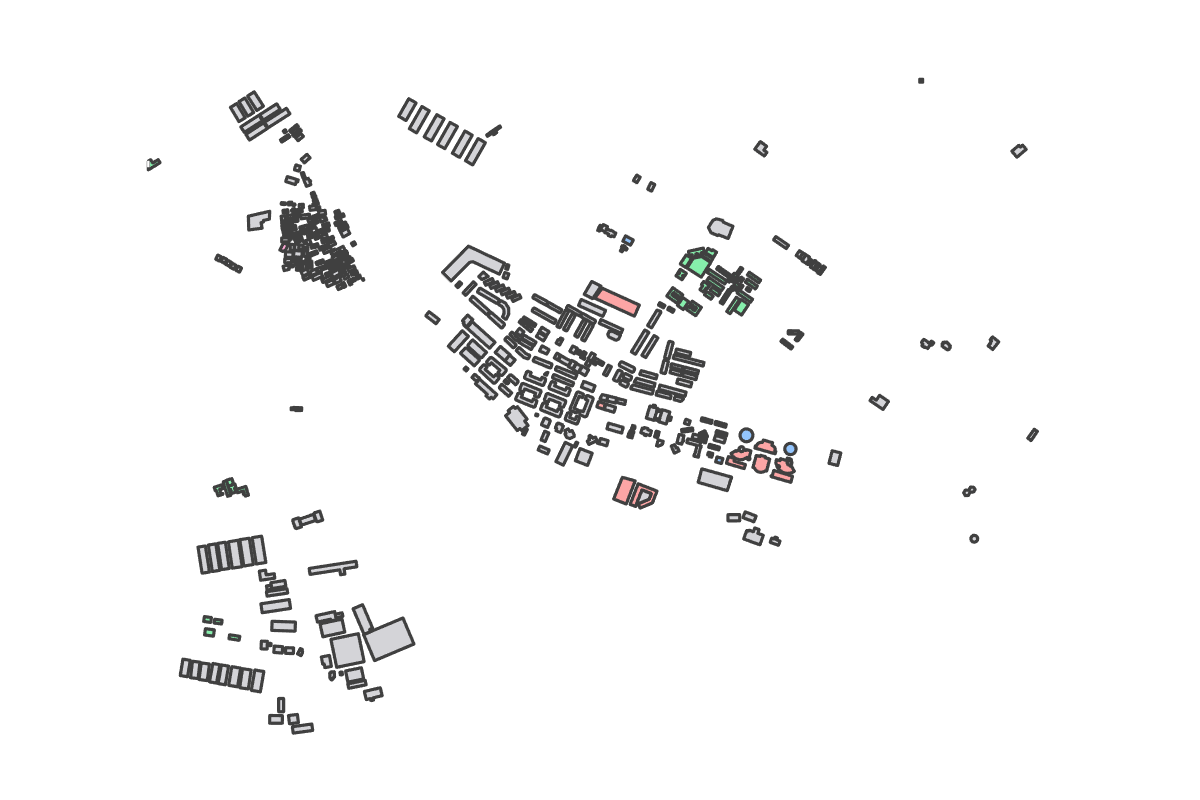 Program breakdown map