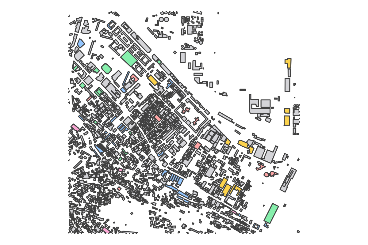 Program breakdown map