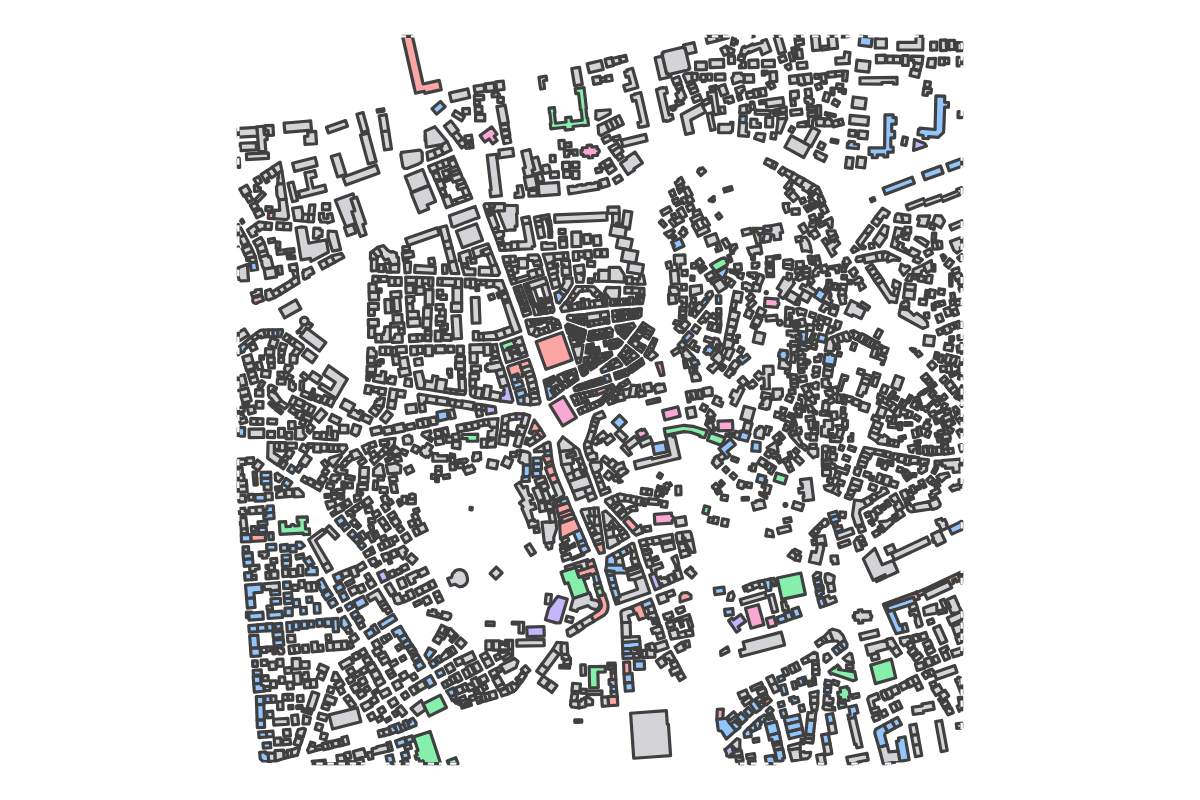 Program breakdown map