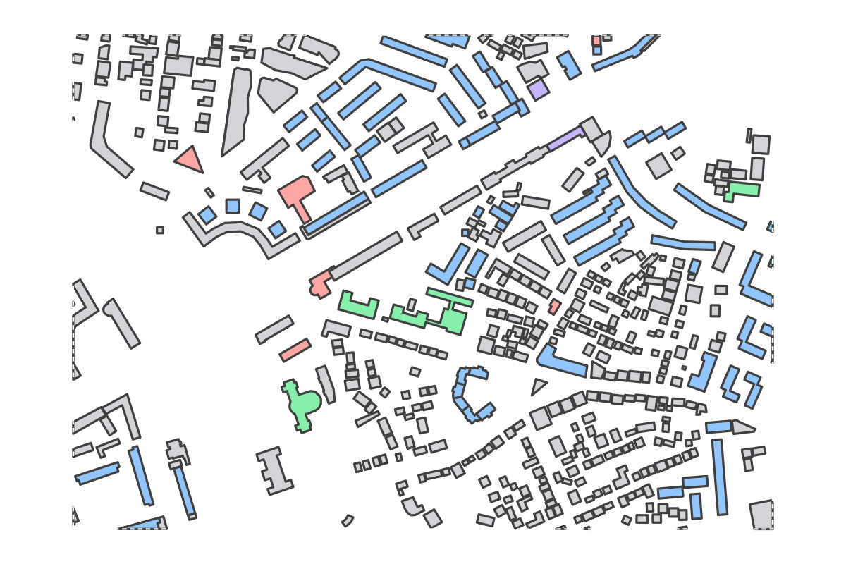 Program breakdown map