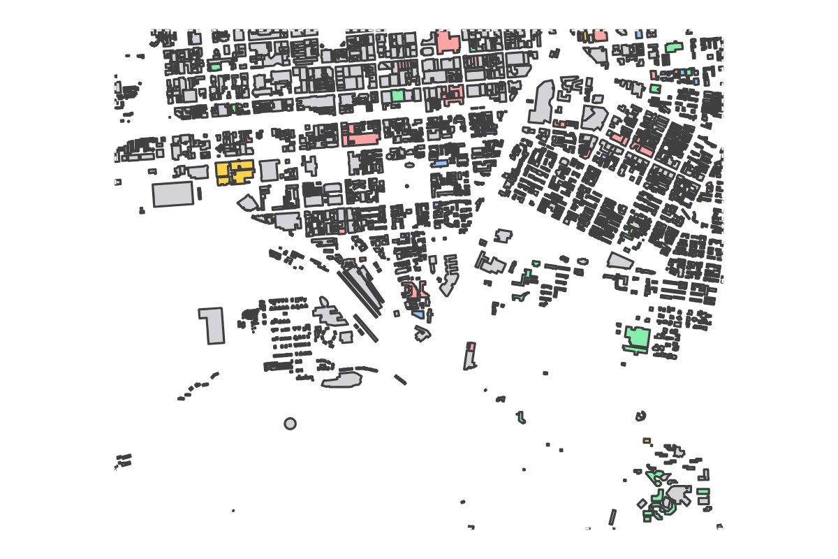 Program breakdown map
