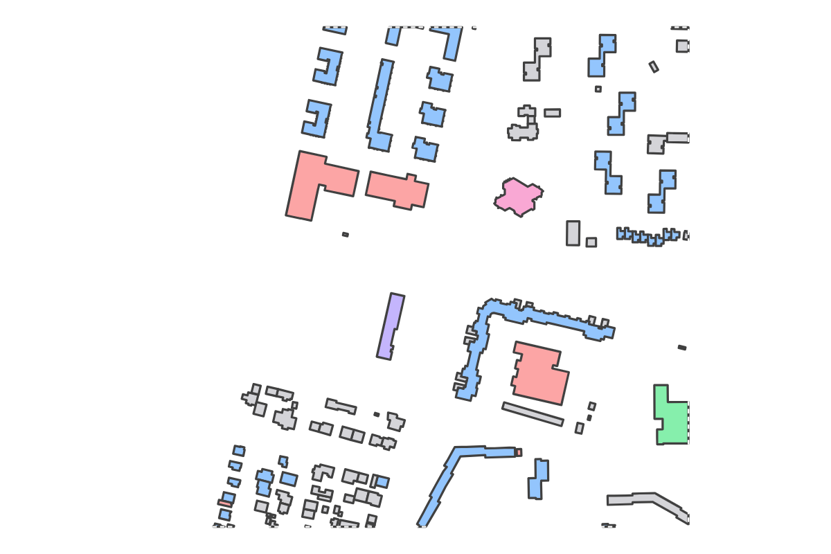 Program breakdown map