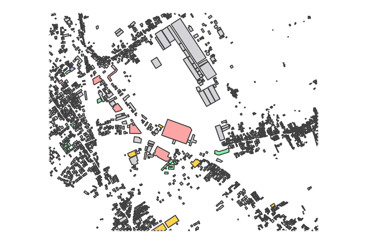 Program breakdown map
