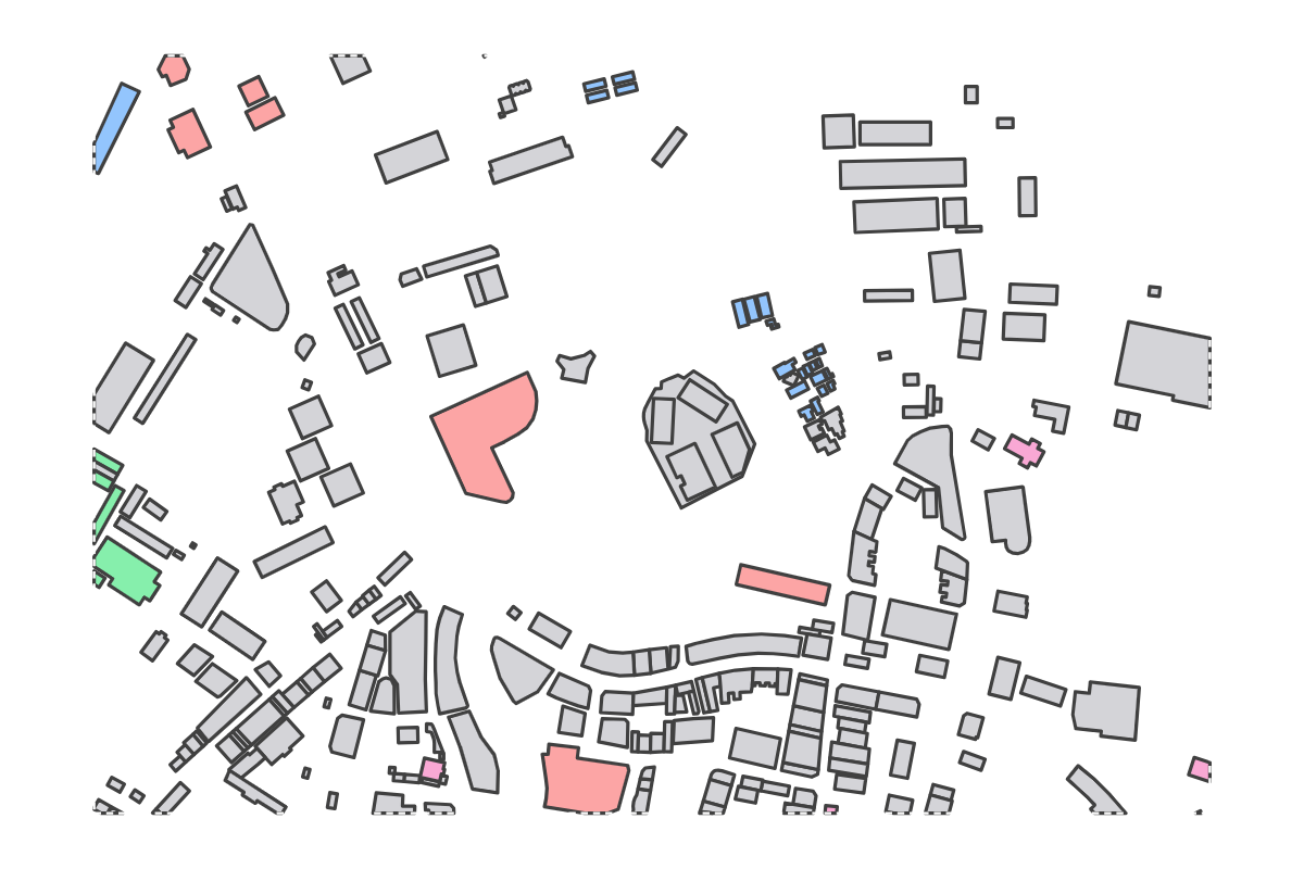 Program breakdown map