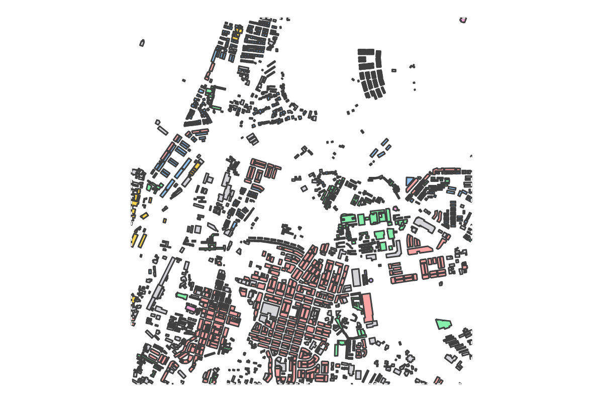 Program breakdown map