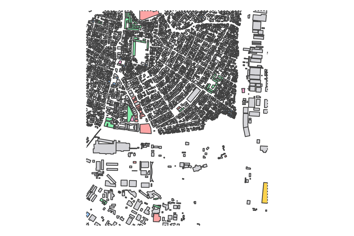 Program breakdown map