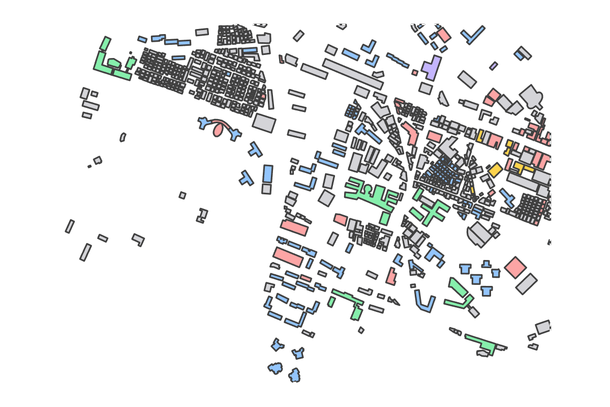 Program breakdown map