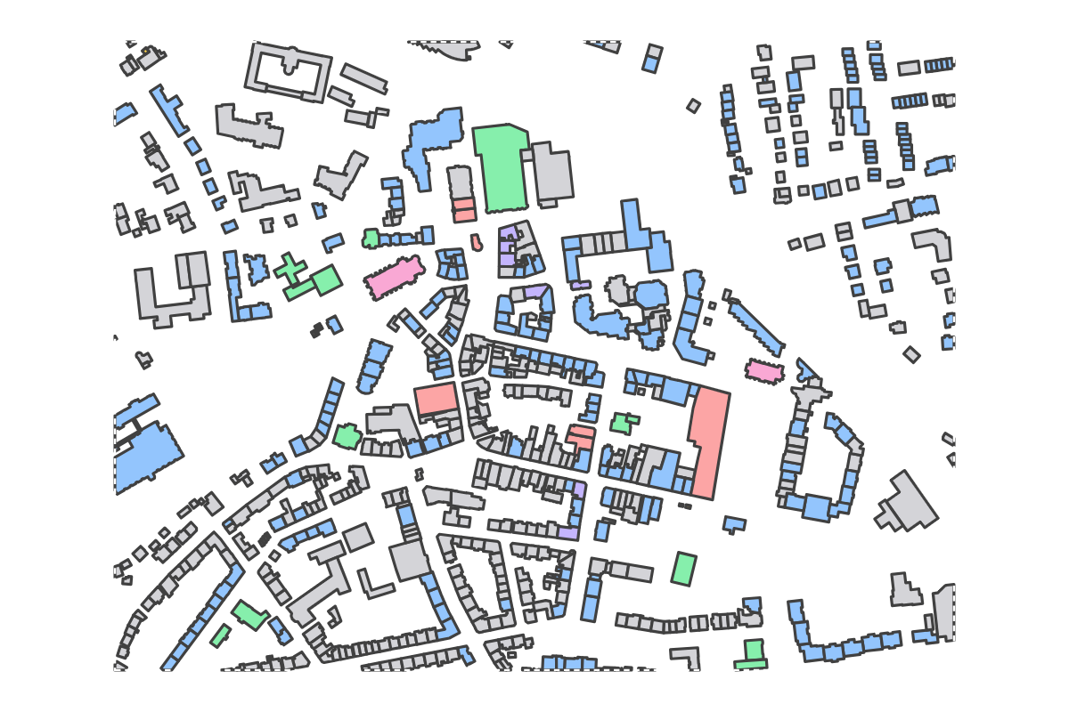 Program breakdown map