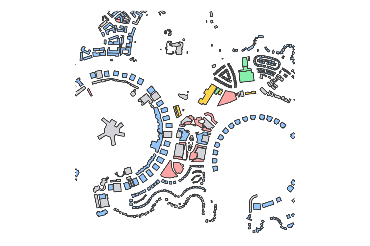 Program breakdown map