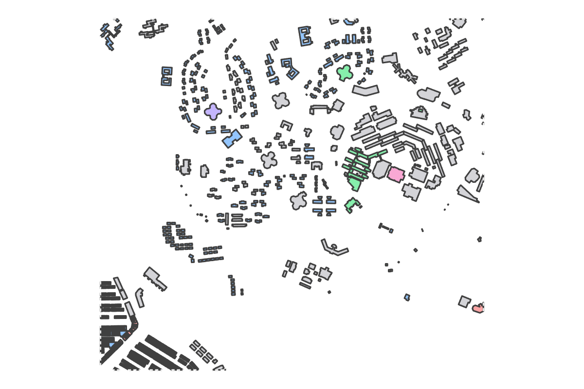 Program breakdown map