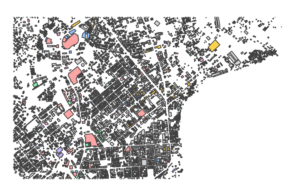 Program breakdown map