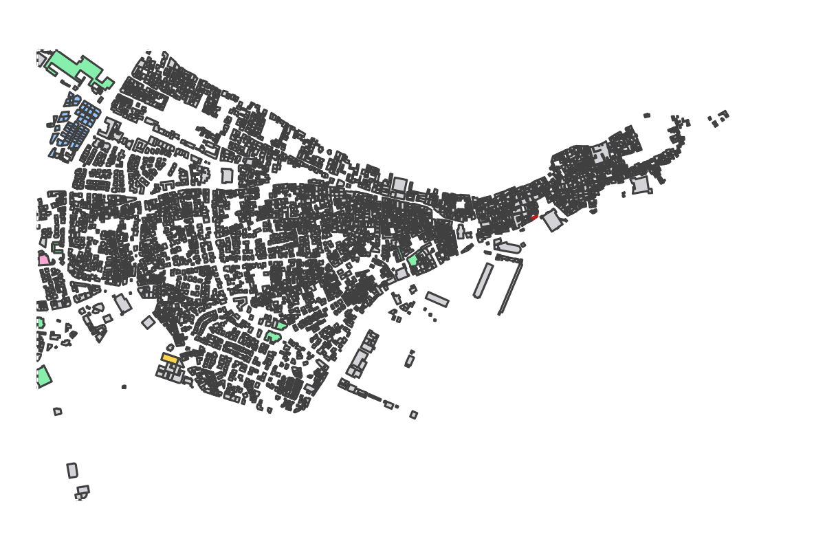 Program breakdown map