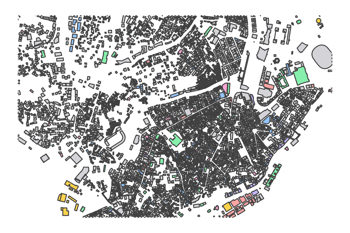 Program breakdown map