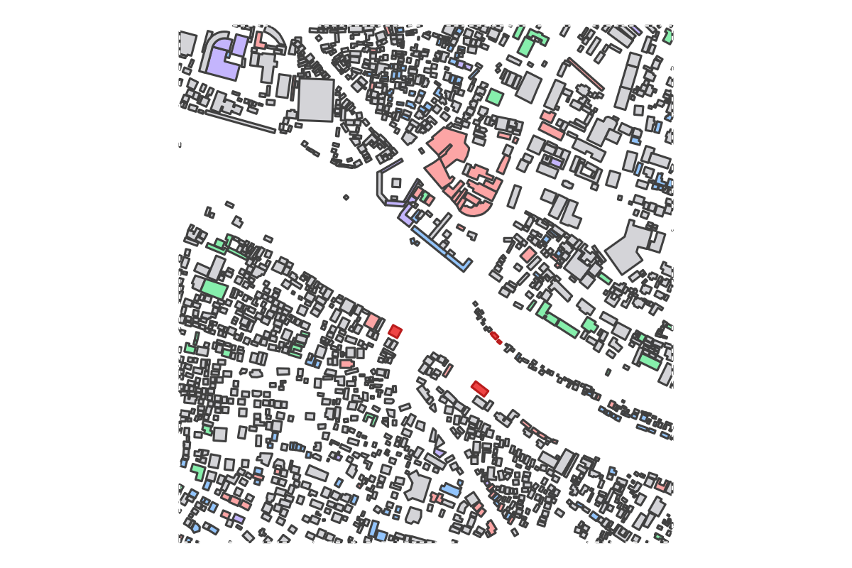 Program breakdown map