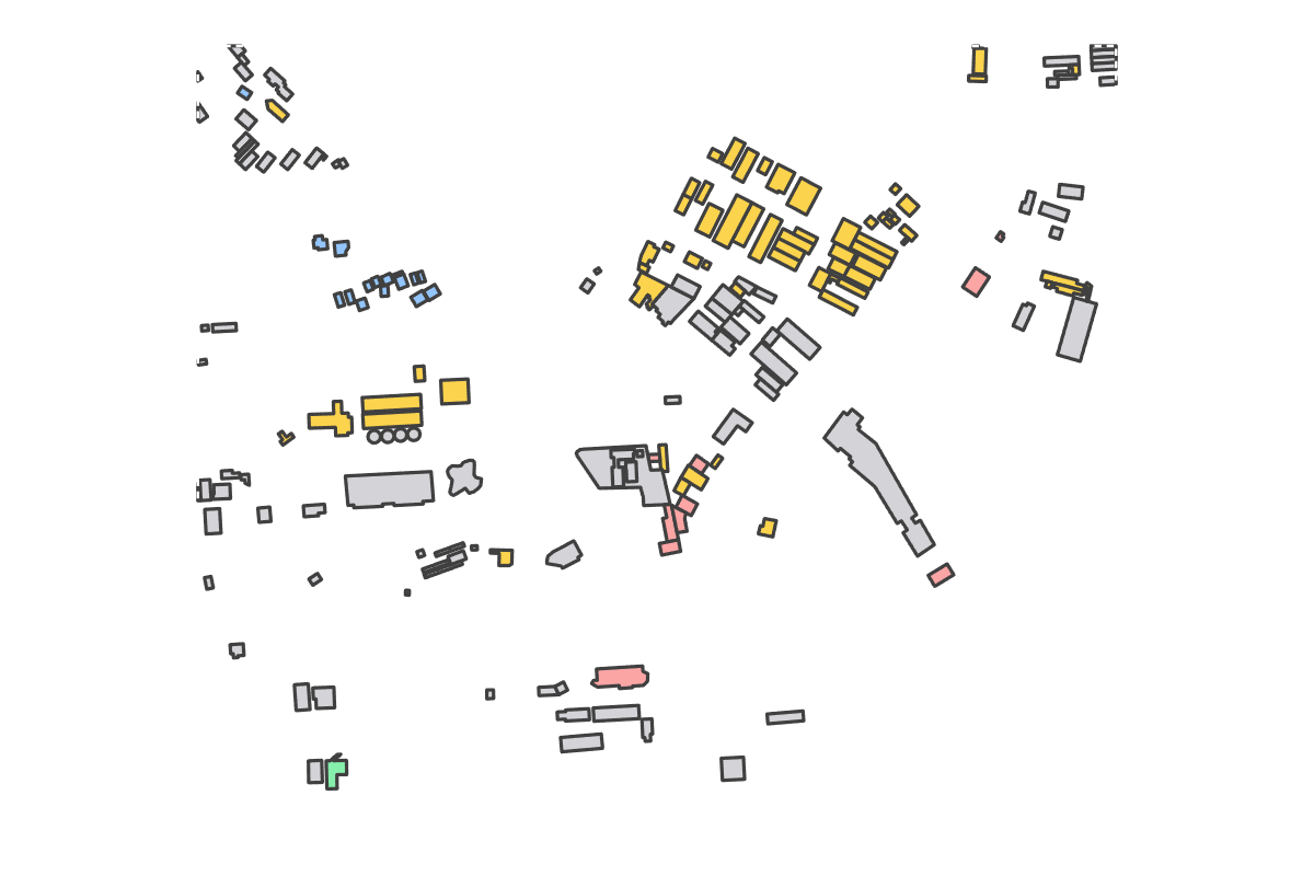 Program breakdown map