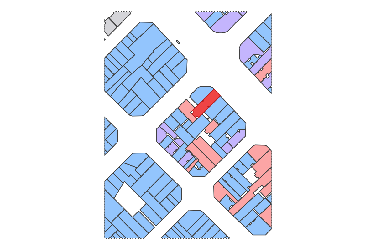 Program breakdown map