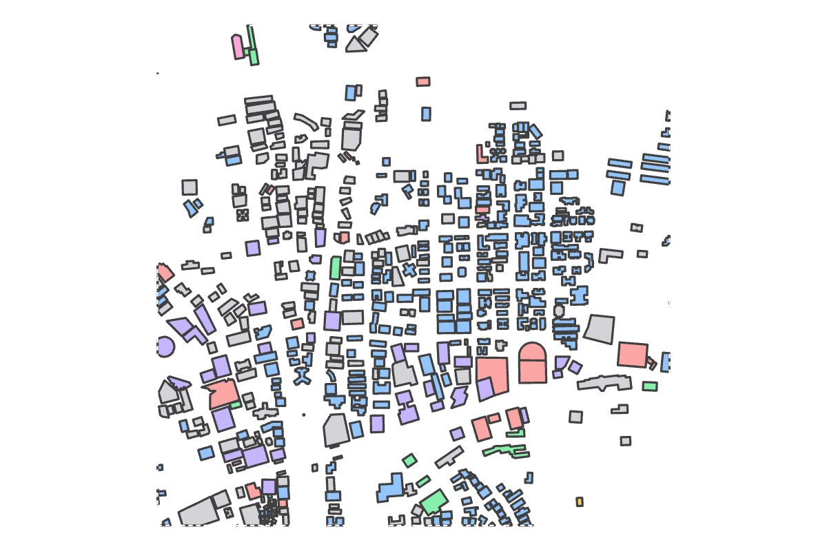 Program breakdown map