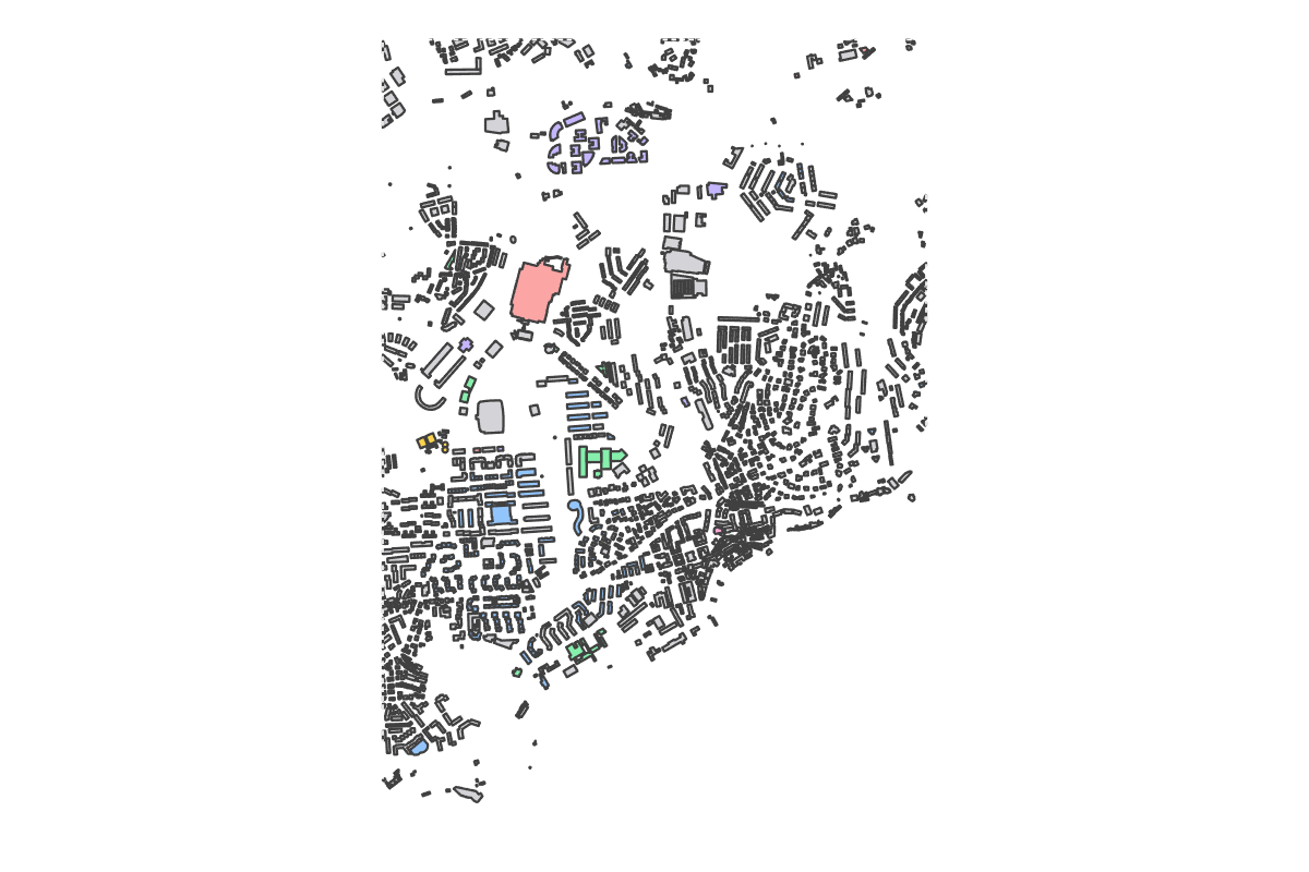 Program breakdown map