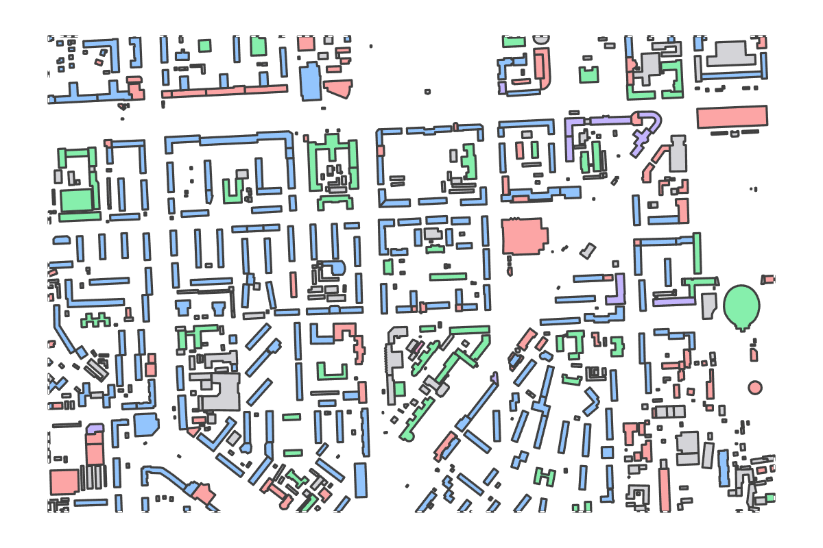 Program breakdown map
