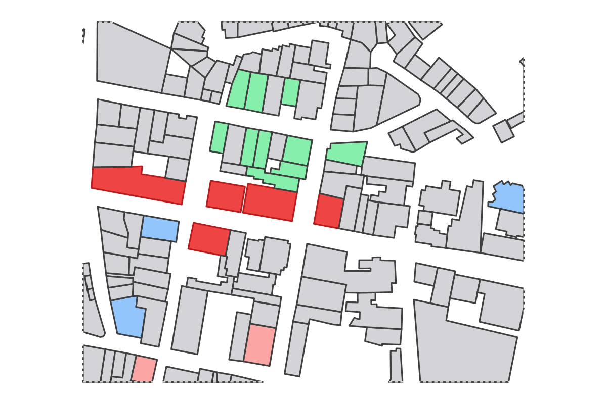 Program breakdown map