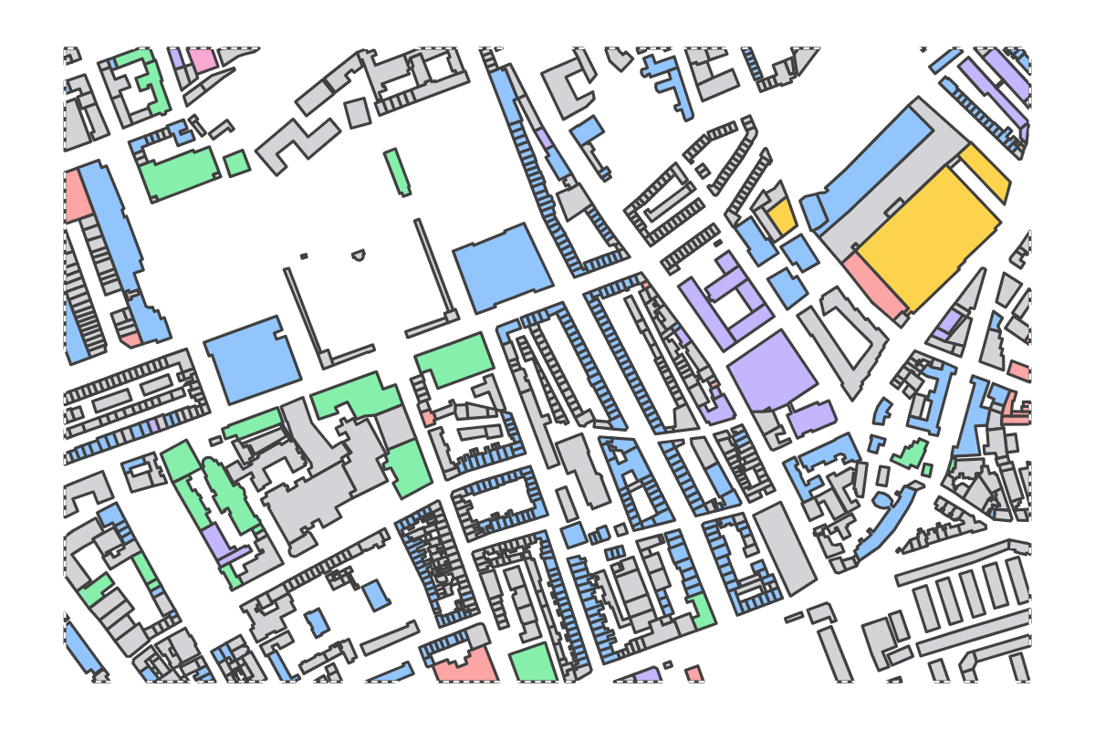 Program breakdown map