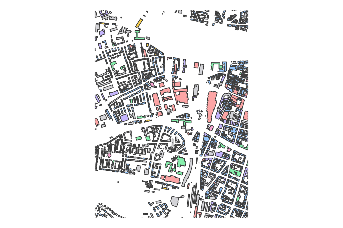 Program breakdown map