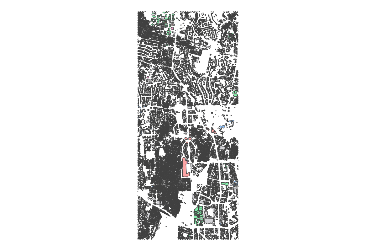 Program breakdown map