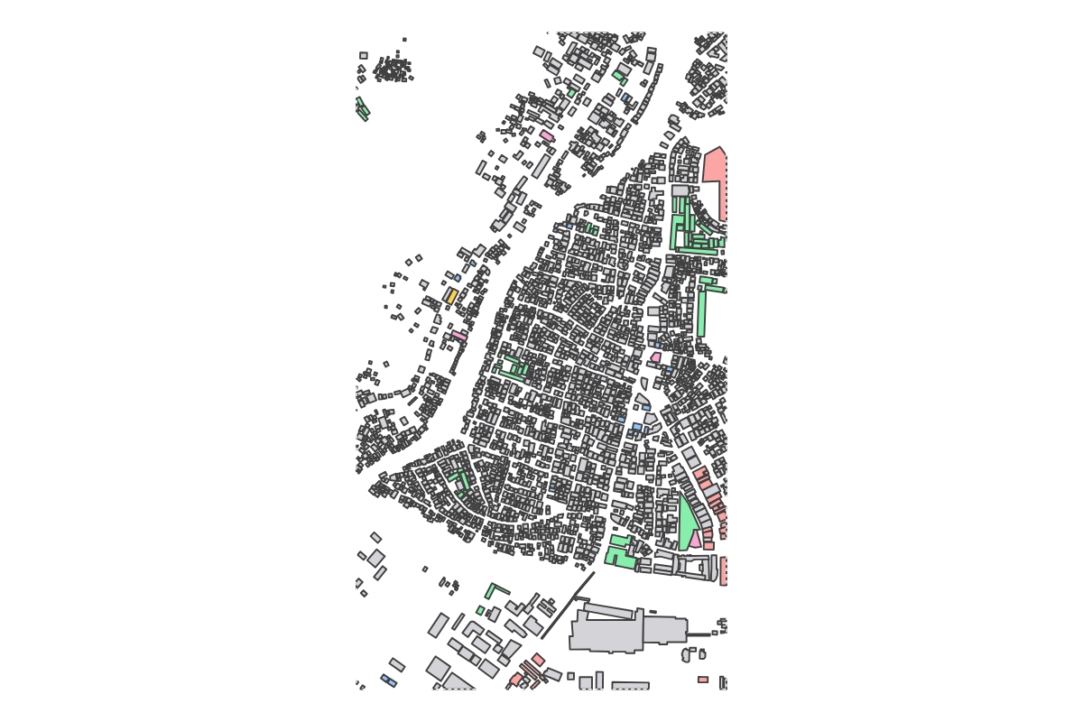 Program breakdown map